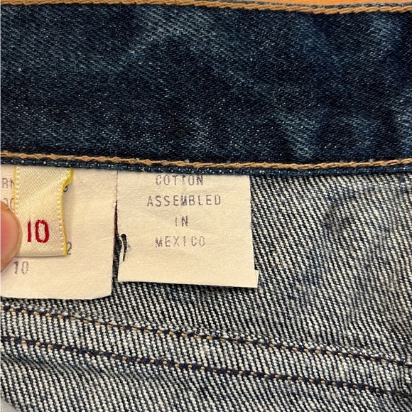 Vintage late 70s or early 80s dark-denim jeans by Calvin Klein (black tag) - Picture 6 of 8